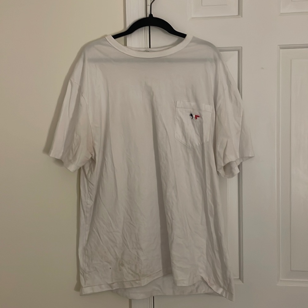 Maison Kitsune, Paris shirt, size extra large with fox on pocket